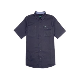 設計純黑色扣鈕工業制服     訂製胸前兩袋工業制服  撞牛津紡內領設計  工業制服中心  D384 設計純黑色扣鈕工業制服     訂製胸前兩袋工業制服  撞牛津紡內領設計  工業制服中心  D384